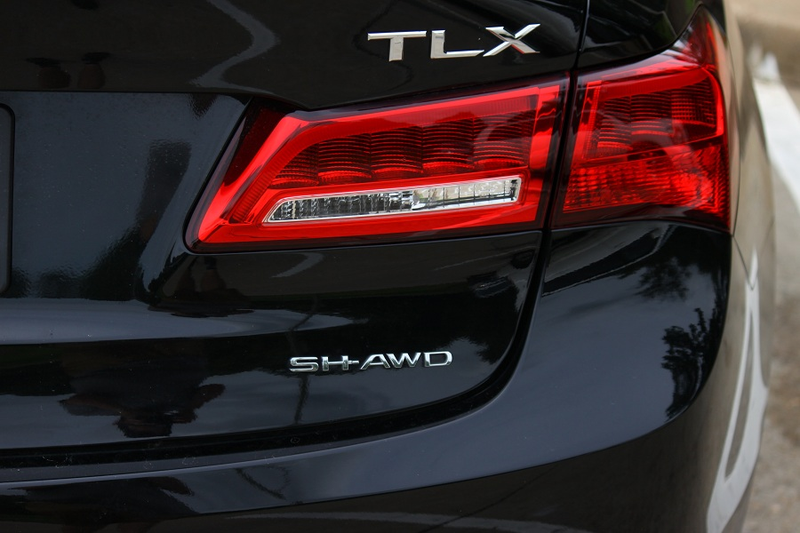 The SH-AWD badge has been changed from the pre-2018 version of the car.